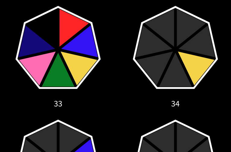 Power Rangers Episodes by Colour