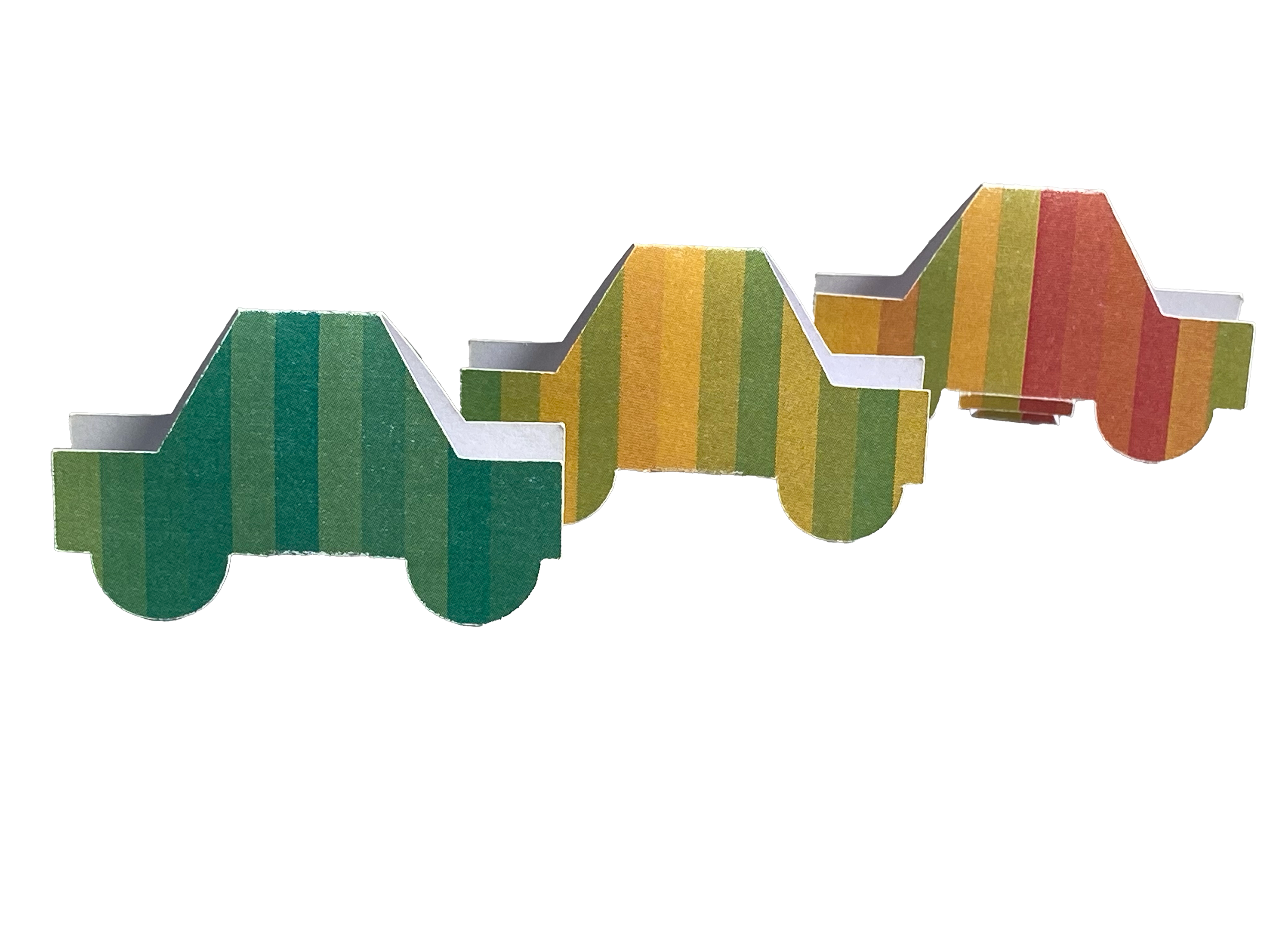 Student journeys - paper cars